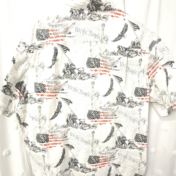 American Rag Graphic Print Shirt Mens Xl - Picture 4 of 4